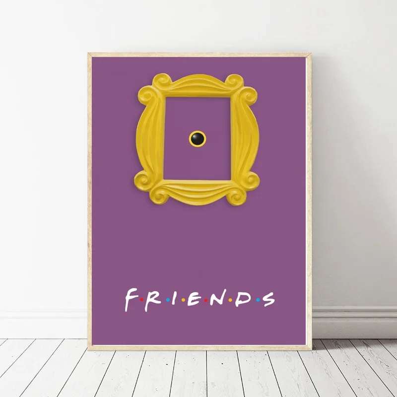 

Friends Movie Art Silk Poster Room Wall Decor No Frame