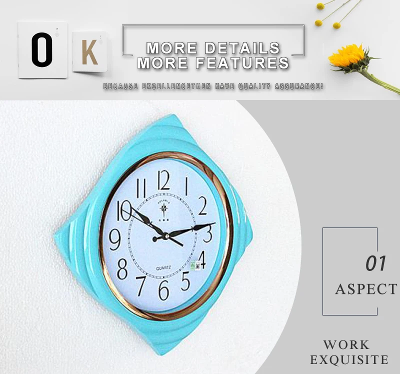  clock 3d living room clock luxury wall clock wallclock cavalier king charles spaniel metal wall decorations living room wall clock black vinyl record mirror clock sally face antique wall clock  (