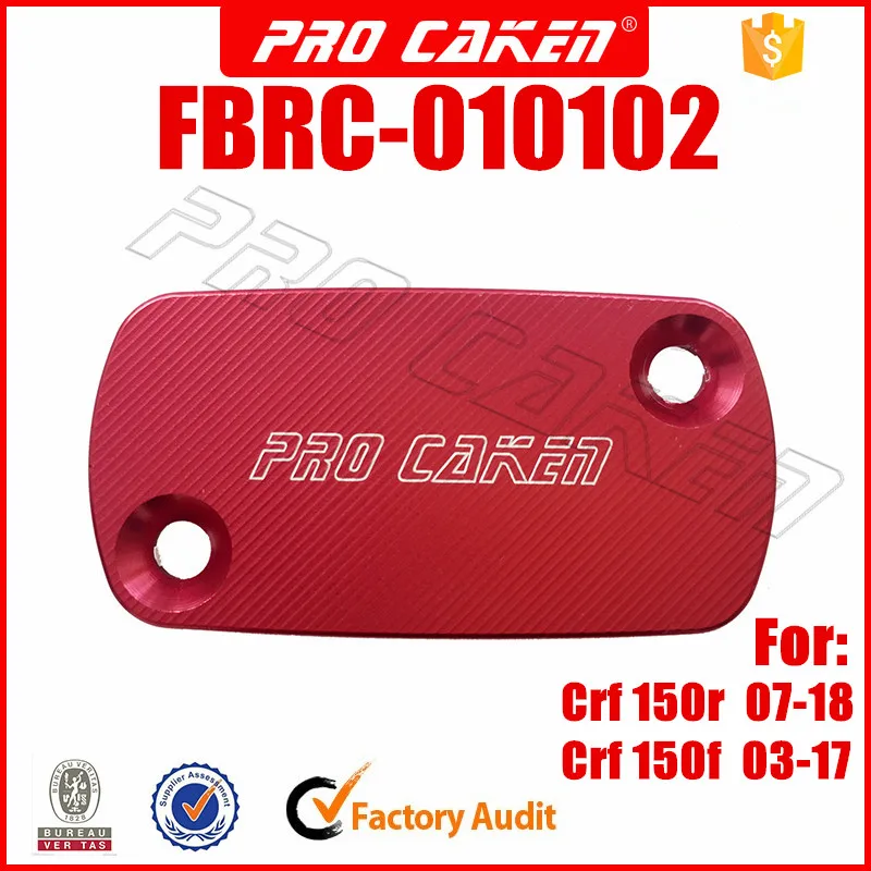 

CNC front brake reservoir master cylinder cap cover for honda CRF 150R 150F CRF150R CRF150F motorcross dirt pit bike part