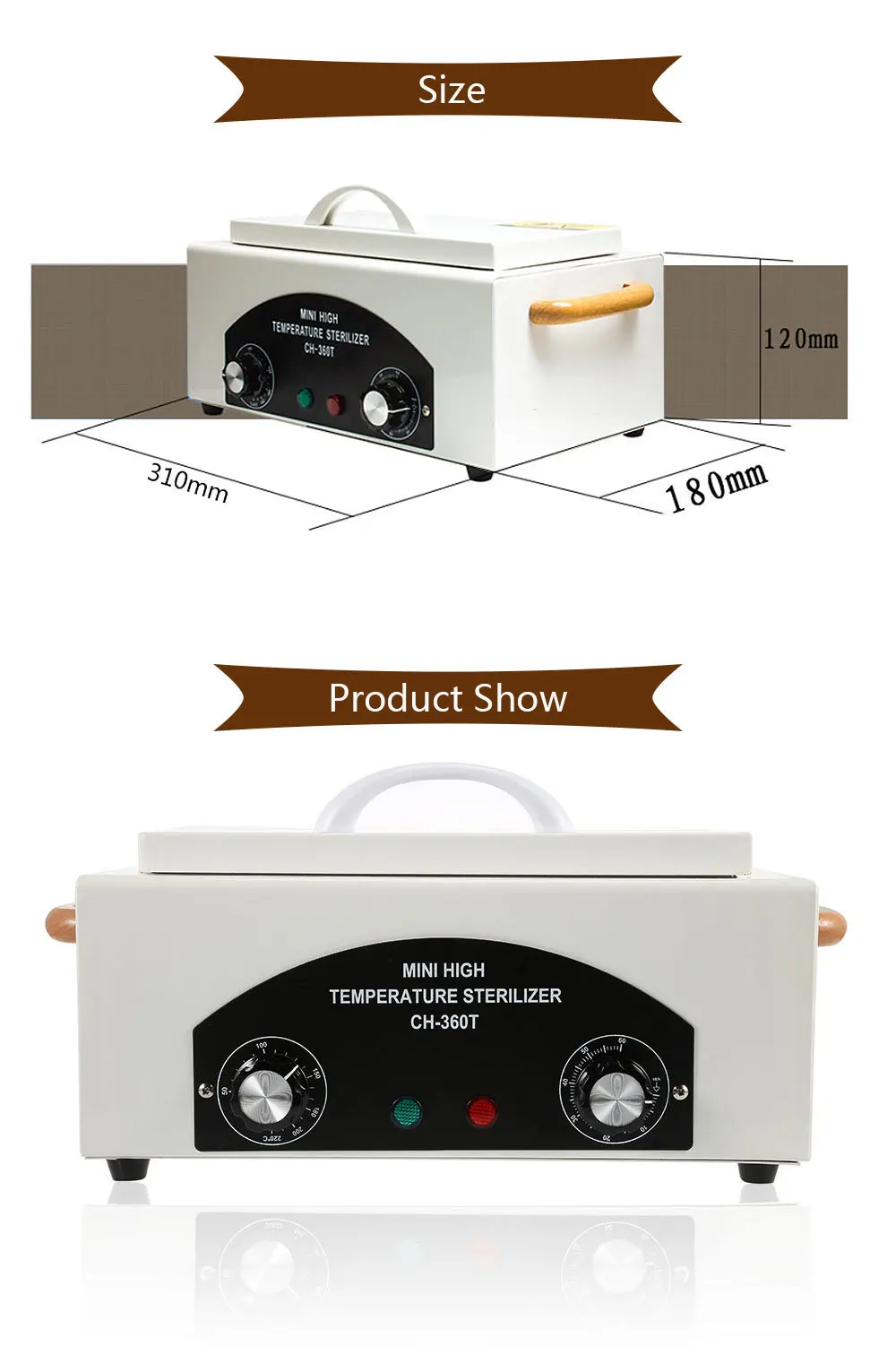 High Temperature Towel Manicure Tools Sterilizer 