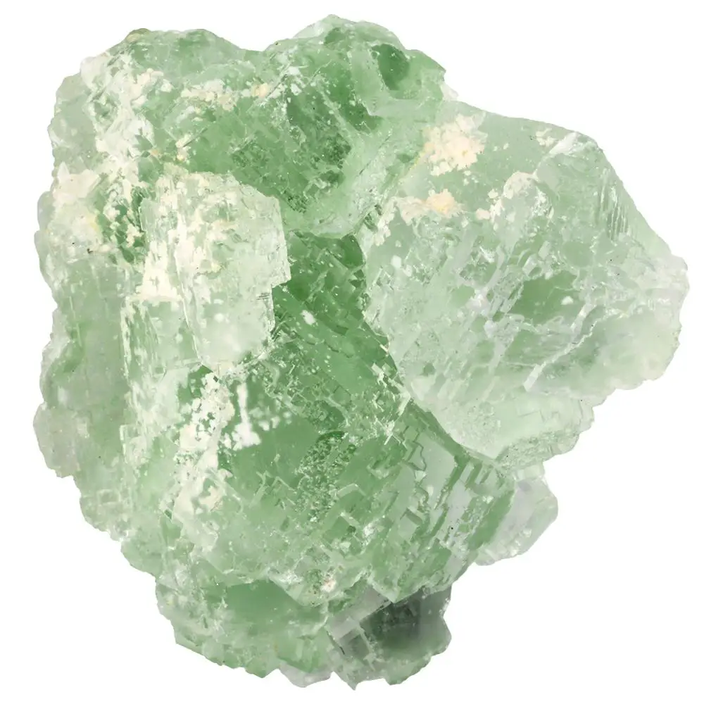 

TUMBEELLUW 1Pc Green Fluorite Crystal Cluster , Reiki Infused Mineral Specimen, Rough Healing Crystal Irregular Stone Decoration