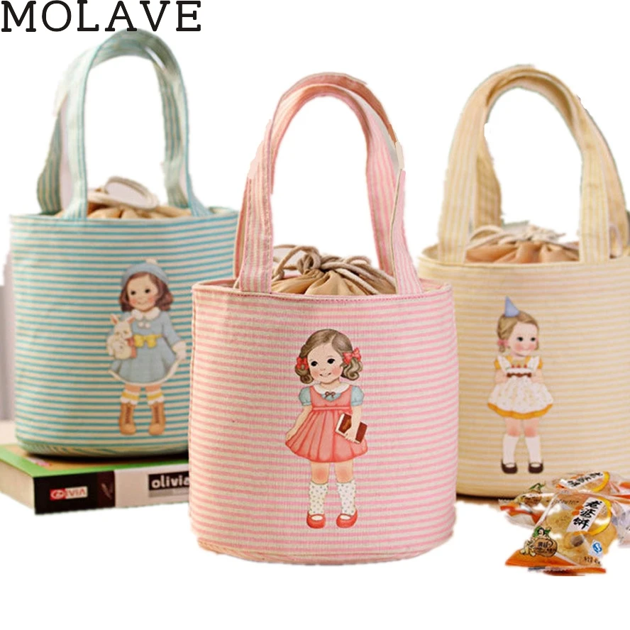 

Ladies Carry picinic Food Tote Picnic Bags Portable Thermal Insulated Lunch Bag Camp Outdoor Cooler handbag Lunchbox Bag Jan9YP