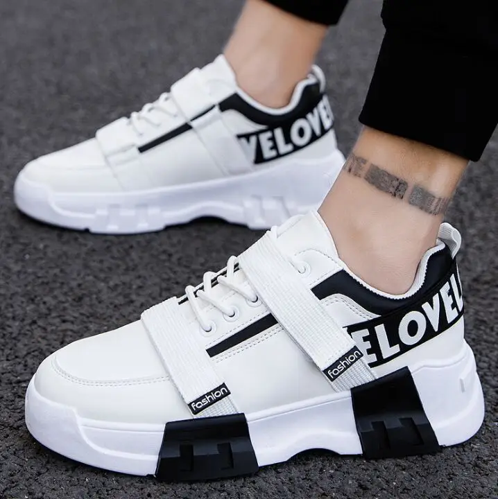 

New 2019 City Men Casual Shoes Brand Walking Breathable Footwear Shoes Male Designer Lace Up Flats Men