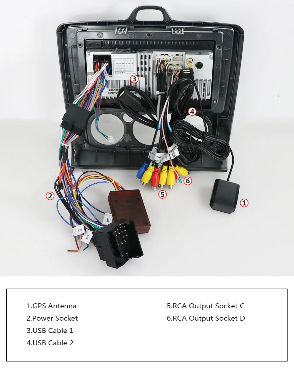 Clearance Bosion Car Multimedia 2din Video Player Navigation GPS Android For ford focus 2 3 Mk2/Mk3 head unit Rear View Camera 17