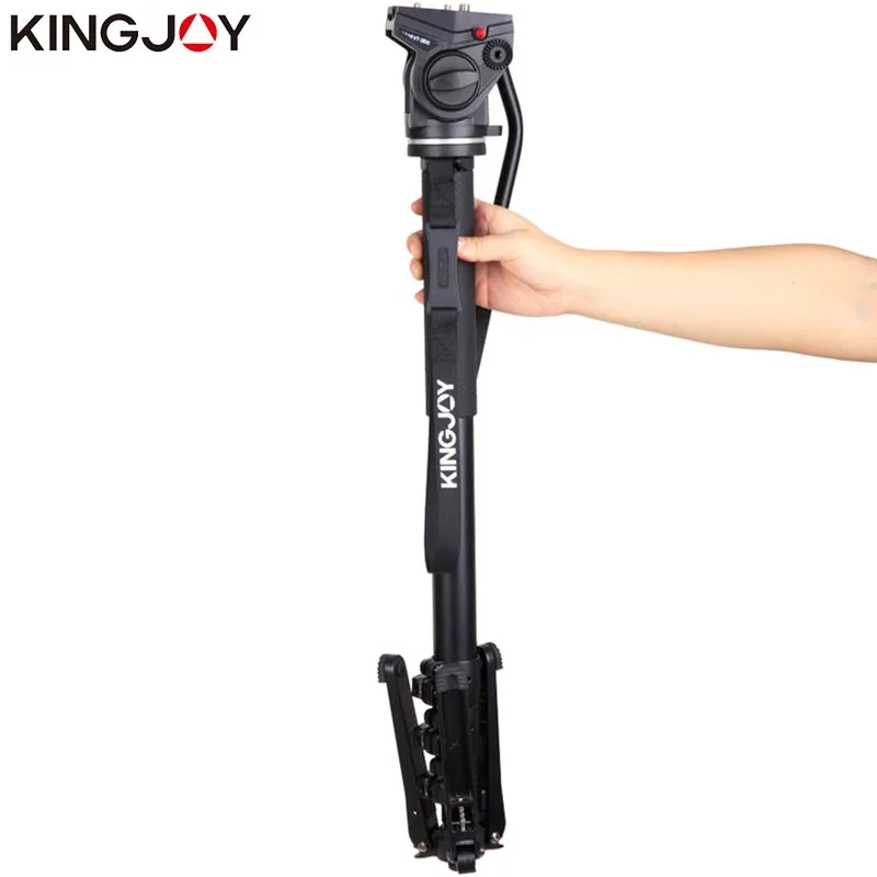 Kingjoy MP4008F+ VT-3510 профессиональный монопод Dslr для всех моделей камеры штатив Стенд Para Movil гибкий Tripe Stativ SLR DSLR