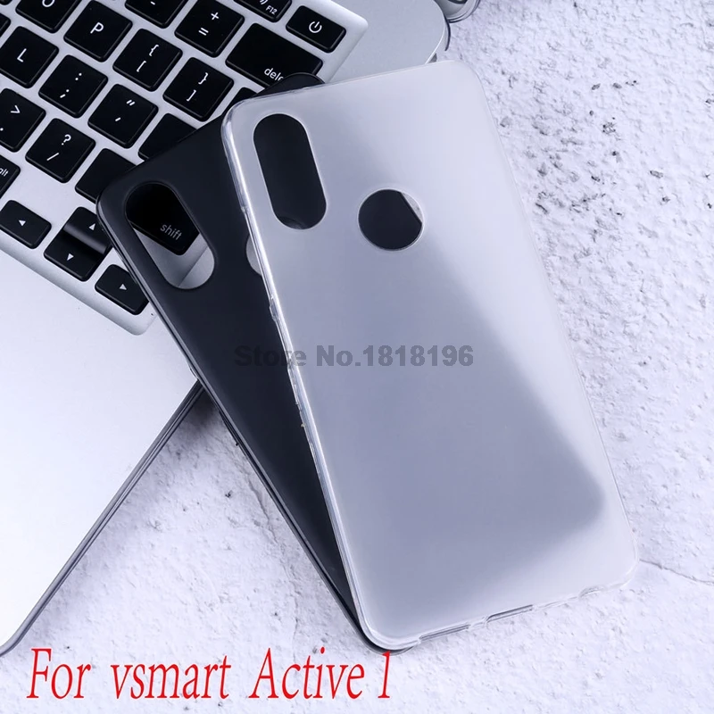 

2 Colors Soft Matte Case For BQ Vsmart Active 1 Case Silicone 6.18" Back Cover For BQ Vsmart Active 1 Cover Phone Shell Capa