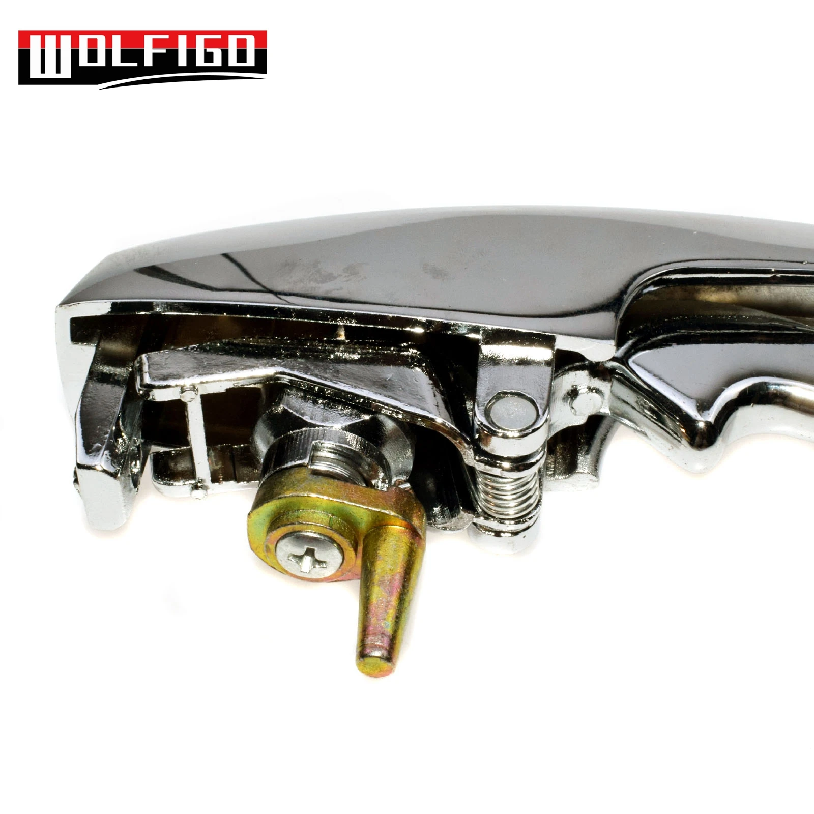 Внешняя внешняя дверная ручка WOLFIGO с клавишами для VW Super Beetle Bug 1968 113898205 113837205M