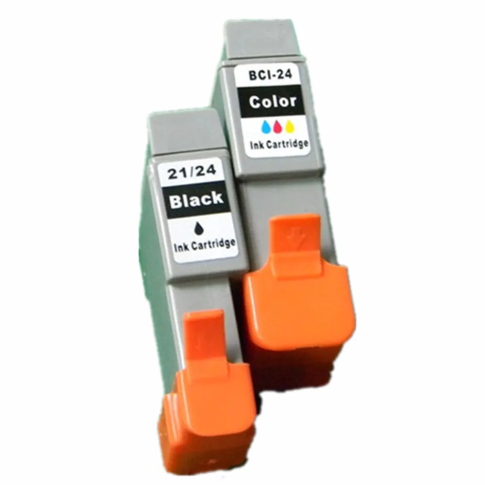 BCI 21 BCI21 21BK 24C 24 Замена чернильных картриджей для Canon PIXUS i475D PIXMA iP1000 iP1500 iP2000 MP110 MP130|ink