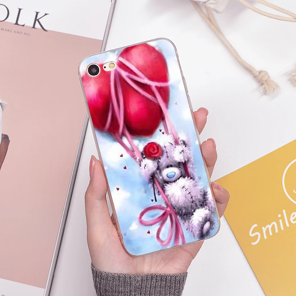 Силиконовый чехол для телефона 6plus Tatty Teddy Me To You Bear мягкие чехлы iPhone 5s 6s 7 8plus XR XS XSMAX