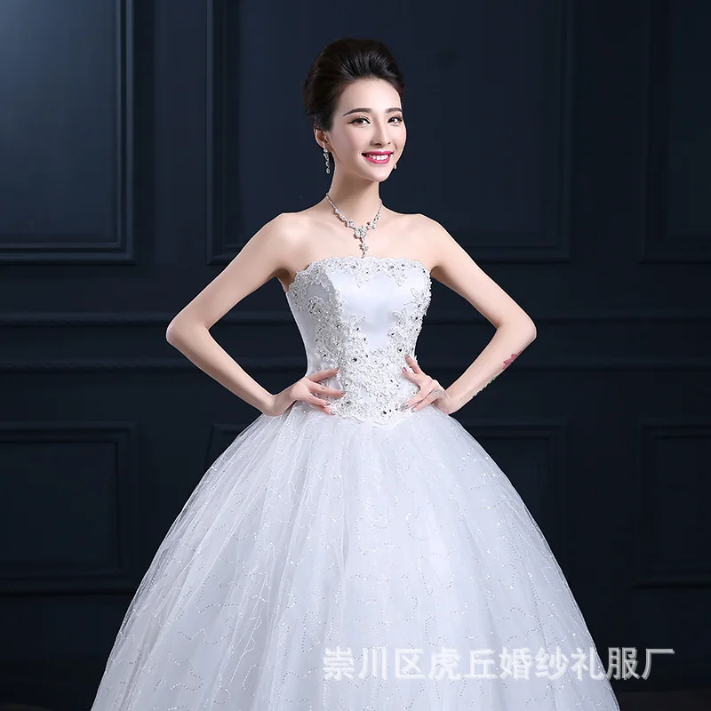 

2019 bride slim maternity tube top bandage Cheap Price High Quality Luxury Puffy Sweetheart Wedding Gowns China Ball Gown