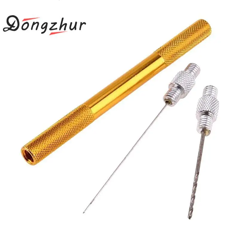 

Aluminum Alloy Boilie Needle with Drill Carp Fishing Baiting Tool / Hair Rig Fishing Tackle Accessory Tool Drop Shipping