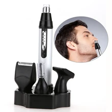 4 in1 Nose Trimmer Personal Face Care Rechargeable Removal Clipper Shaver Face Eyebrow Ear Trimmr Beard Hair Trimmer for men