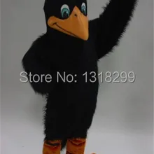 Талисман Длинные Волосы Ворона костюм талисмана необычные платья пользовательские фантазии косплей костюм тема mascotte карнавальный костюм