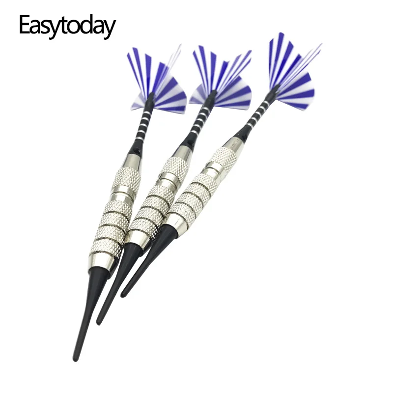 Easytoday 3 шт./компл. электронная Дротика 18 г мягкий наконечник профессиональные