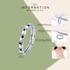 [Coupon $15 OFF $3] BAMOER 925 Sterling Silver Stackable Dog Cat Footprints Finger Rings for Women Wedding  Ring GIFT SCR445 ► Photo 2/6