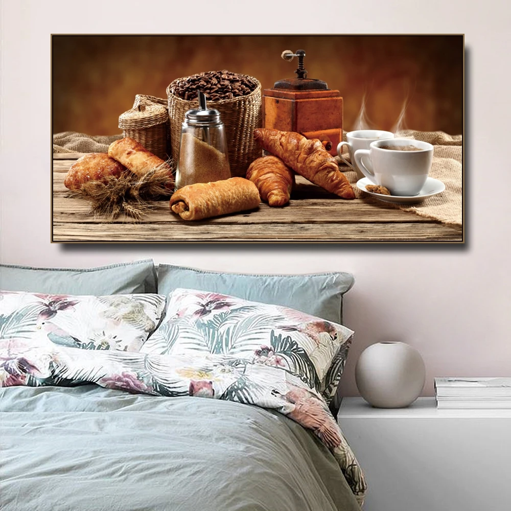 Food Still Life Kitchen Canvas Painting& Calligraphy Poster Print Living Room House Wall Decor Art Home Decoration Picture