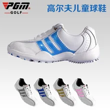 PGM детская спортивная обувь для гольфа кроссовки дышащие мягкие Гольф детская обувь для мальчиков и девочек уличная Водонепроницаемая противоскользящая обувь
