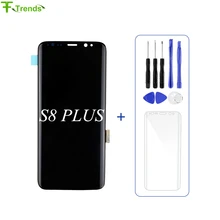 Fftrends 1 шт. OEM для samsung Galaxy S8 Plus lcd G955 G955F G955A G955FD G955P G955S ЖК-дисплей сенсорный экран дигитайзер DHL