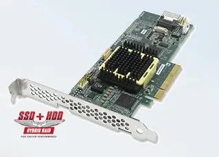 

RaidStorage Adaptec RAID 5405 P/N: 2258200-R ASR-5405 4-Port 3Gb/s PCIe Controller SAS Card