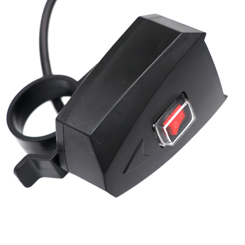 Мотоциклетное водонепроницаемое зарядное устройство MotoLovee 10 В 80 в 2 4 А с двумя USB