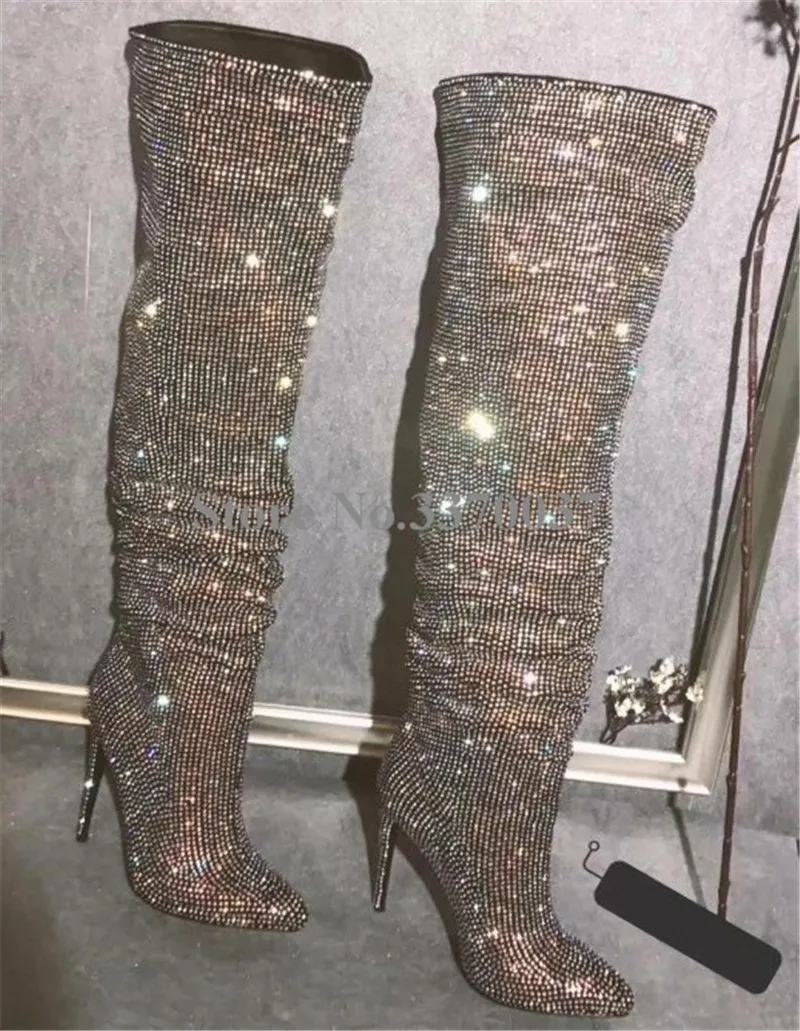 long high heel boots