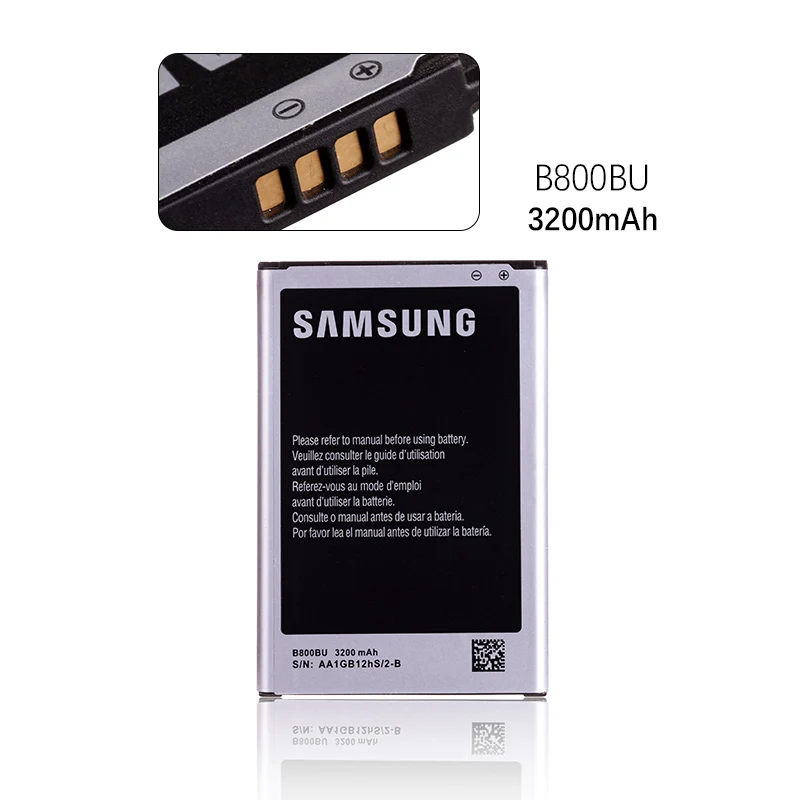 Телефон батарея для samsung Galaxy Note 3 батарея 3200 мАч N9005 N9000 B800BU батареи полной емкости