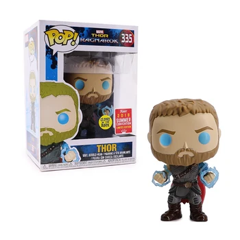 

FUNKO POP Marvel Character Avengers THOR Ragnarok #335 Vinyl Action Figures Collection Model Toys for Children Christmas gift
