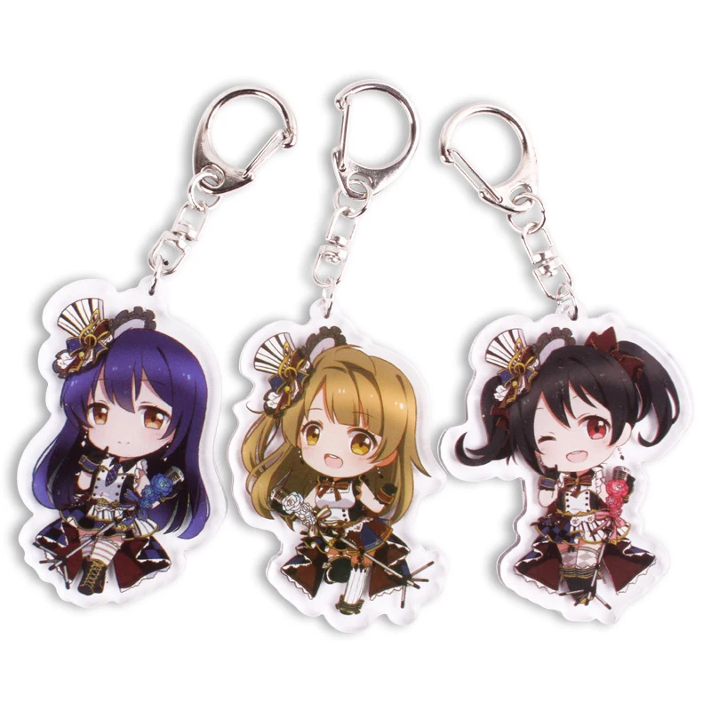 Брелок для ключей с аниме LoveLive Love Live Кодори минами Нико Сонная девушка супер