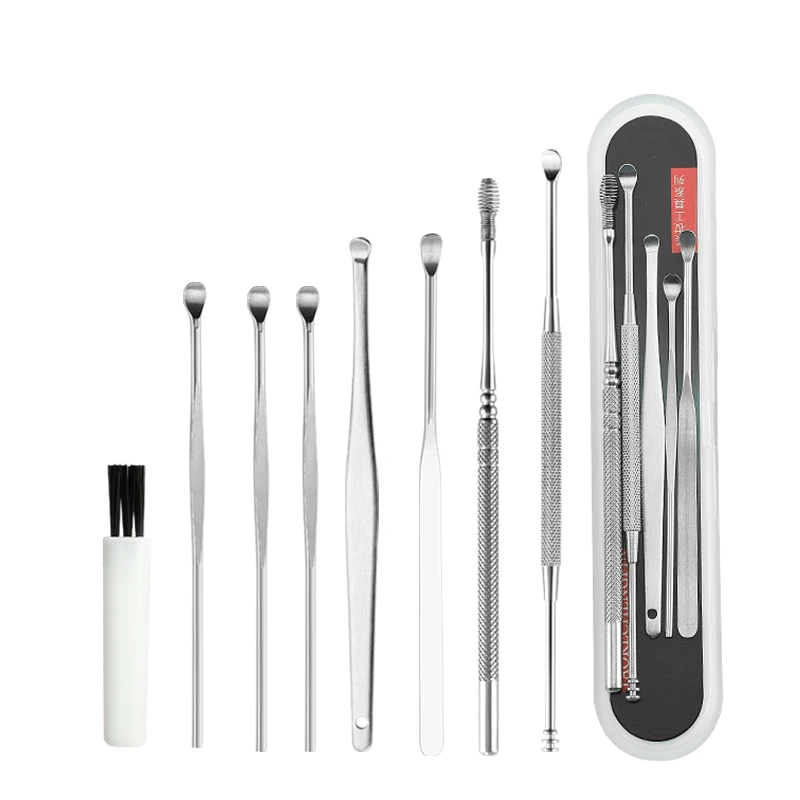 

3pcs/8pcs Smart Spiral Ear Cleaner Earpick Swab Easy Earwax Removal Soft Prevent Ear-pick Clean Tools Care wax