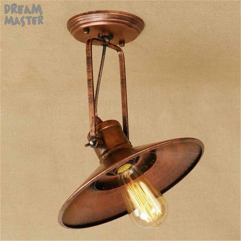 Loft Antique Ceiling Lights Vintage Industrial Lamps Home Decoration Lighting for Dinning Room/Restaurant store las luces del te
