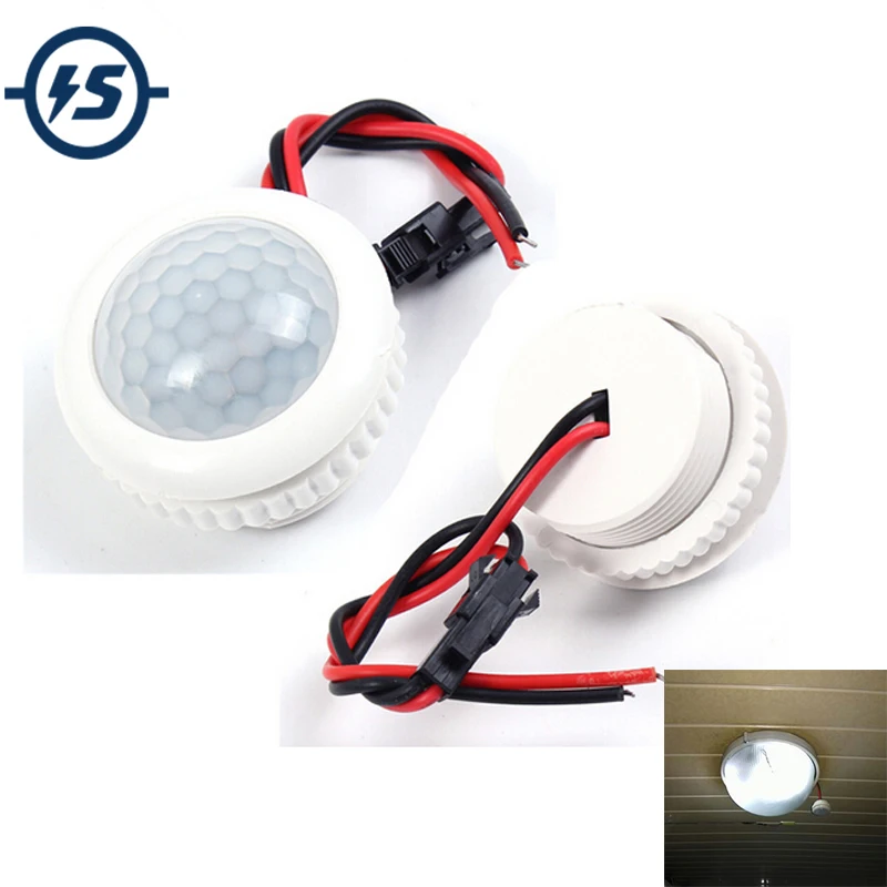

PIR IR Light Sensor Infrared Human Induction Lamp Switch 220V 50HZ Light Control Ceiling Light Motion Sensor On Off 3-6m Sensing