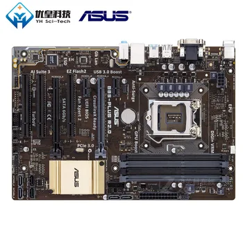 

Original Used Desktop Motherboard Intel B85 Asus B85-PLUS R2.0 LGA 1150 Core i7/i5/i3/Pentium/Celeron DDR3 32G ATX