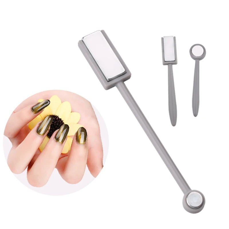1 PC Cat Eye Magnetic Nail Stick Strong 3D Effect Art Magnet Slice Board for UV Gel Polish Manicure DIY Tool | Красота и здоровье