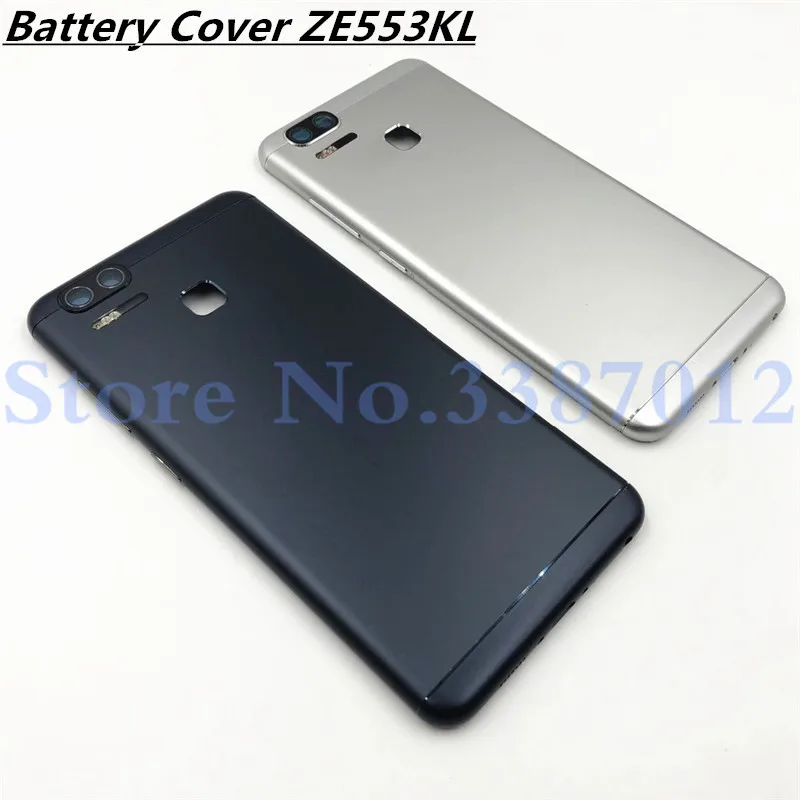Чехол для ASUS ZenFone 3 Zoom ZE553KL 5 дюйма задняя крышка аккумулятора с кнопкой