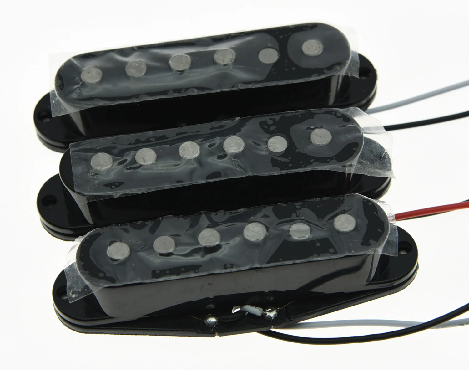 Alnico ensemble de 5 Pickups à bobine simple, 3x, noir, ST SSS, pour