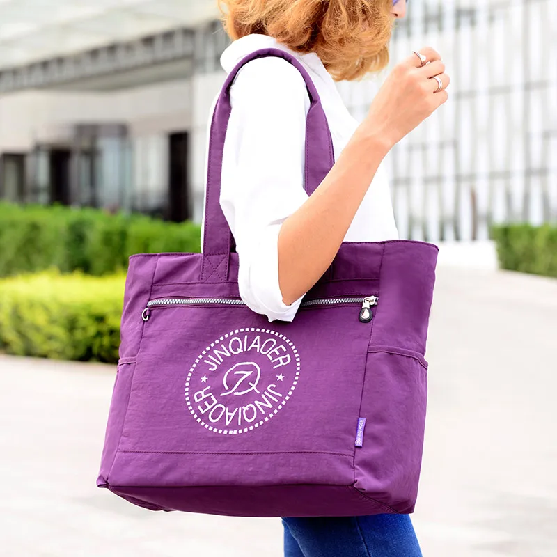 أعلى مقبض حقيبة الكتف حقائب النساء حقائب مصمم نايلون شاطئ عارضة حمل محفظة كيس الإناث فام بولسا feminia