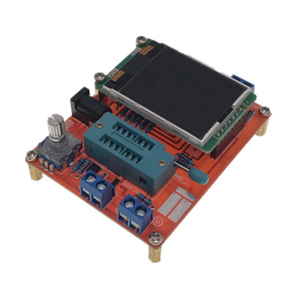 

Multifunctional LCD Display SCR PNP Transistor Tester FET NPN Diodes Dual Diode Square Signal PWM Frequency Meter