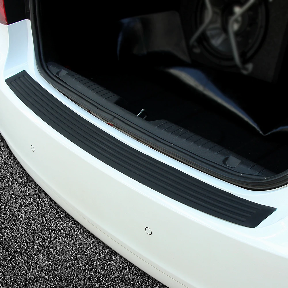 

Car Rear Trunk Sill Plate Bumper Guard Rubber Pad Protector for Toyota Corolla Seat Leon Fiat Skoda Fabia Rapid Renault Duster