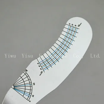 

20PCS Eyelash Extension Styling Ruler Measuring Ruler Eyelash Curling Eyelash Symmetrical Positioning Eyebrow Beauty Tools