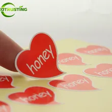 Leotriting 1000 шт заказной напечатанный клейкий стикер водонепроницаемый для свадебной вечеринки сумки для одежды упаковочные наклейки