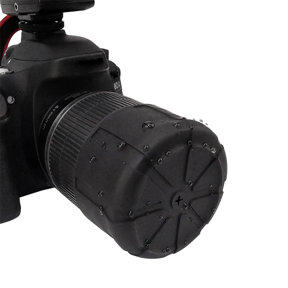 Sindax универсальная крышка объектива для DSLR объектива камеры Водонепроницаемая Защитная крышка объектива камеры для Canon Nikon sony Olypums Fuji Lumix