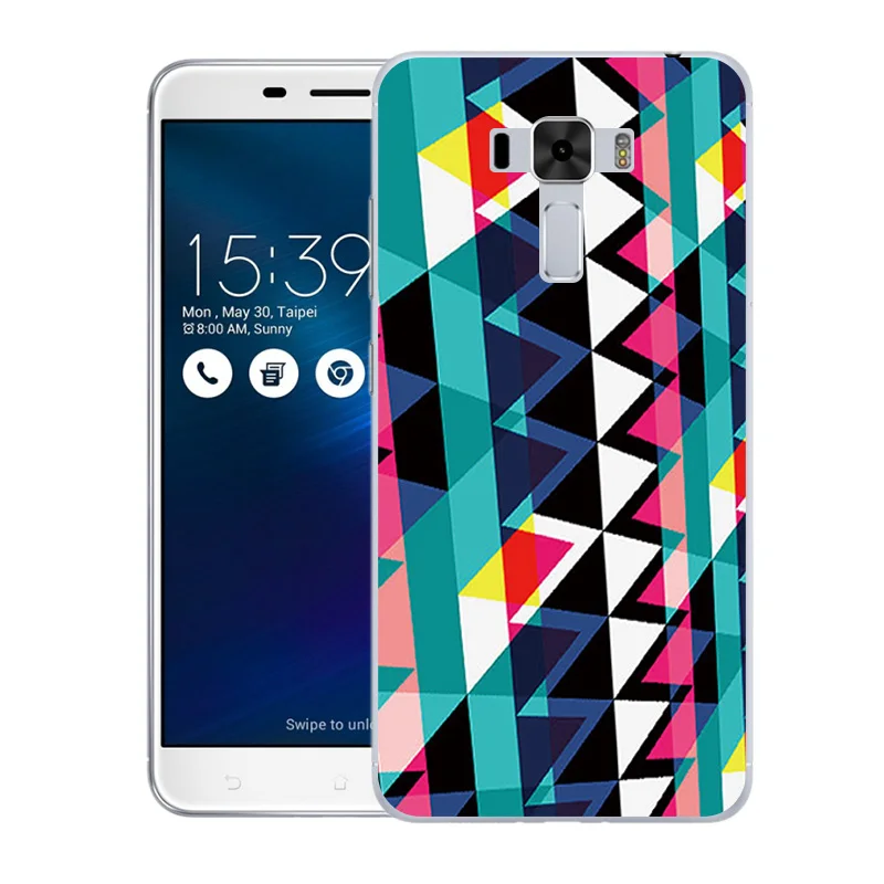 Мягкий защитный чехол для Asus Zenfone 3 Laser ZC551KL квадратная Силиконовая задняя крышка с
