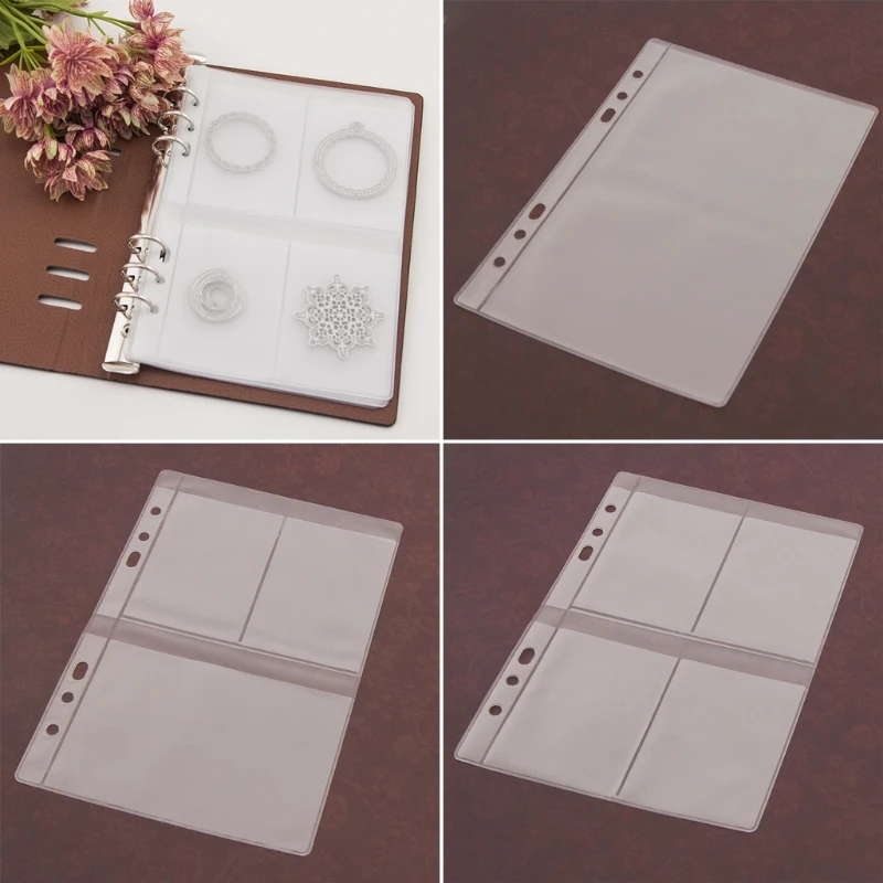 

5Sheet DIY Scrapbooking Cutting Dies Stencil Storage Book Collection Album Cover