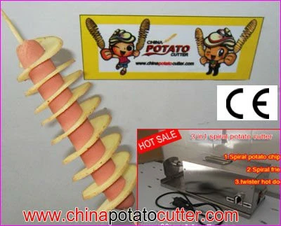 528 cutter potato chips philippines potato chip manufacturing equipment  presto tater twister electric curly cutter(with