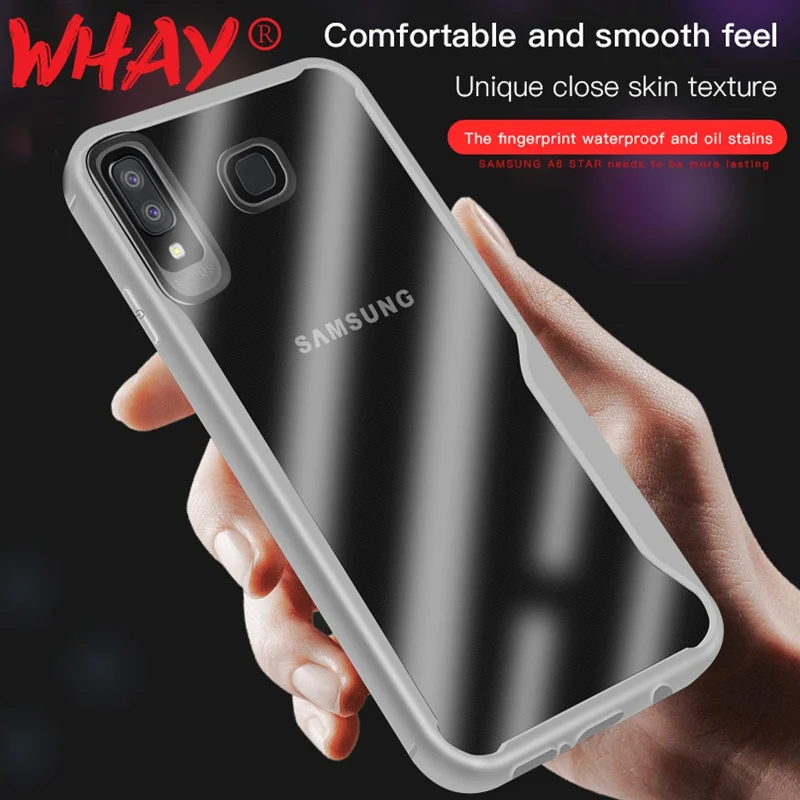 Чехол для телефона Samsung Galaxy J4 J6 A8 Plus 2018 Мягкий противоударный чехол из ТПУ S9 S8 Note 8 9