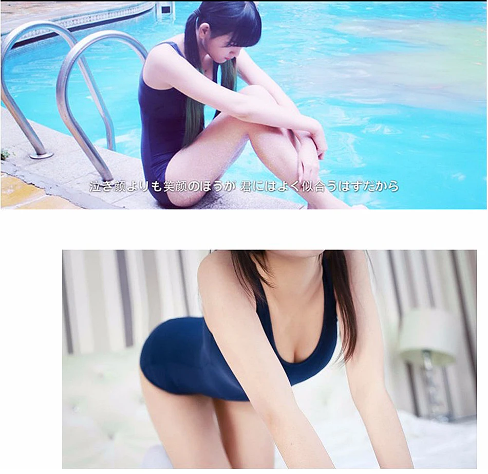 Японская школьная форма, сексуальный цельный купальник для женщин,, костюм для косплея, Цельный купальник, одежда для плавания, боди