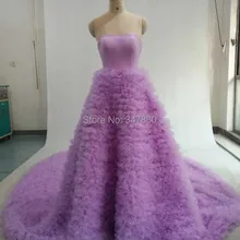 royal purple wedding dress