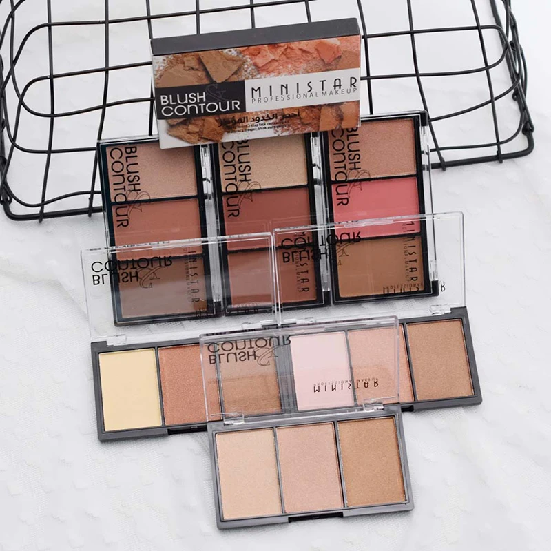 

1 Set 3 Colors Face Contour Palette Corrector Highlighter Bronzer Makeups SSwell
