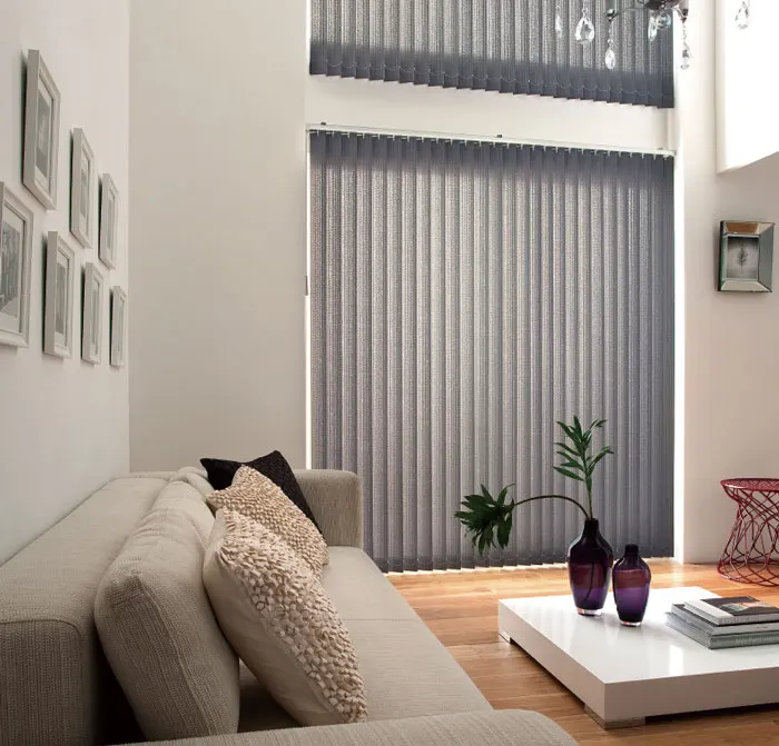 2015 hot sale decorative vertical blinds PVC strip blinds blackout