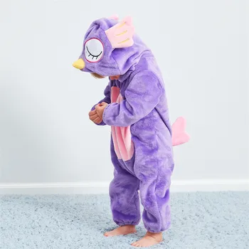 

Children Wear Newborn Toddler Baby Animal bird Romper Outfits cute owl Jumpsuit Costume Soft flannel clothe for boy and girl